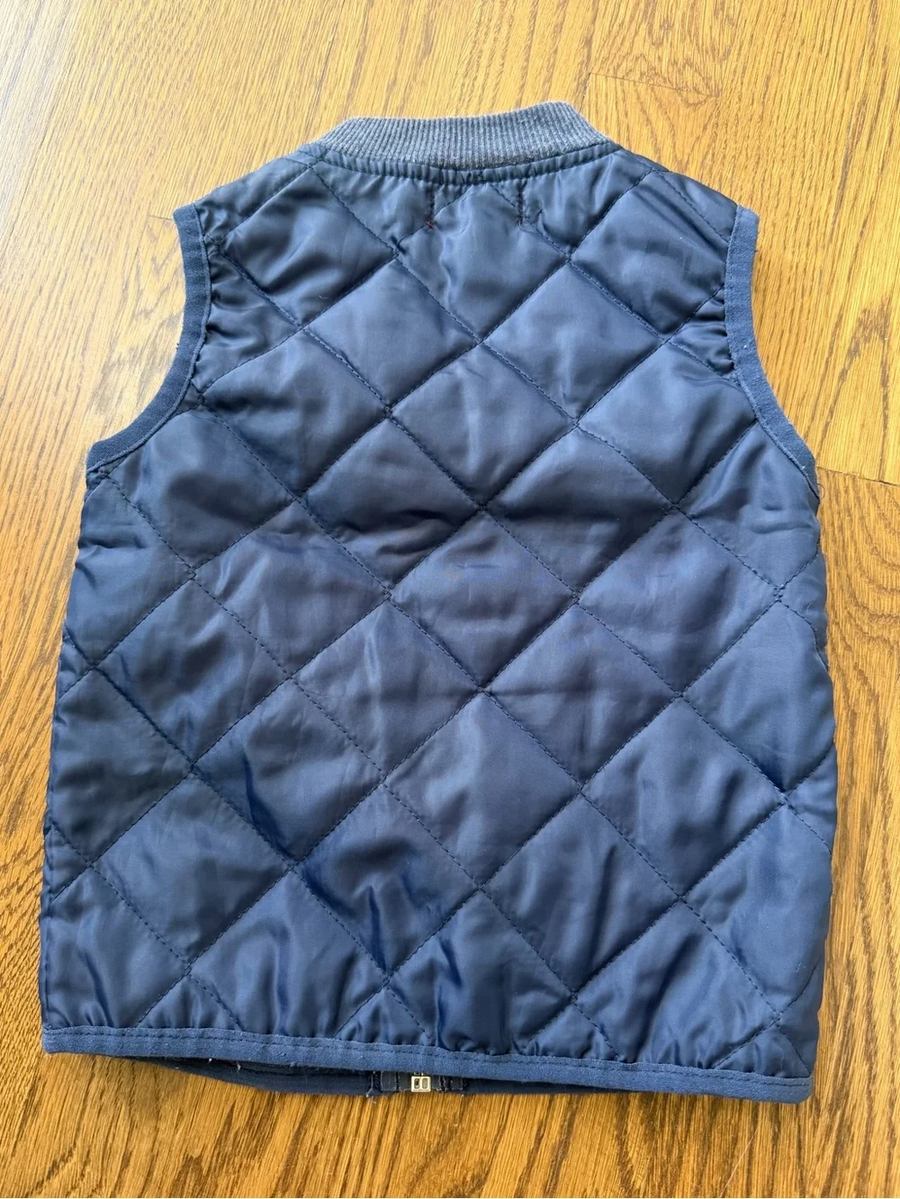 7 For All Mankind Navy Blue Quilted Vest, size 2T